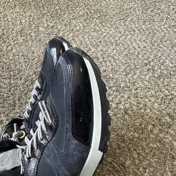 Paul Green Spunky Sneakers Shoe Navy Blue Suede Lace Up UK 7 US 9.5 NEW READ - Picture 11 of 12